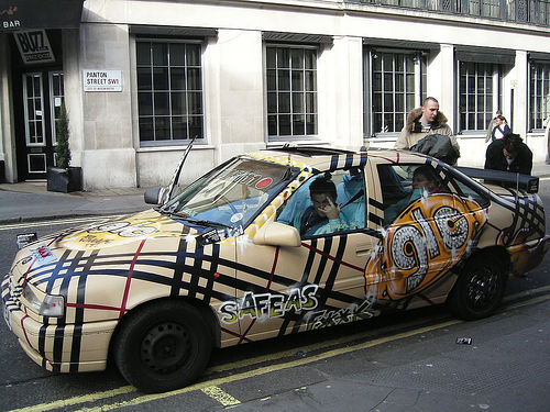 Burberry car store