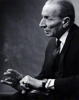 NPG x165931; Sir Alec Issigonis by Godfrey Argent