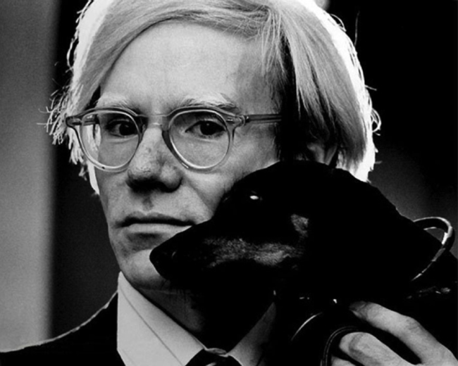 warhol + dog