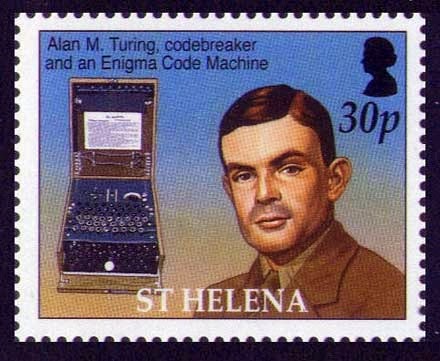 alan turing stamp