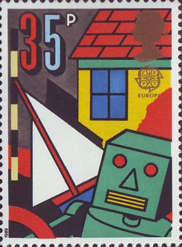 robot stamp