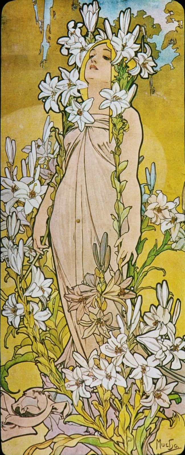 woman as flower