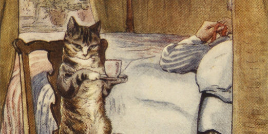 Beatrix Potter cat