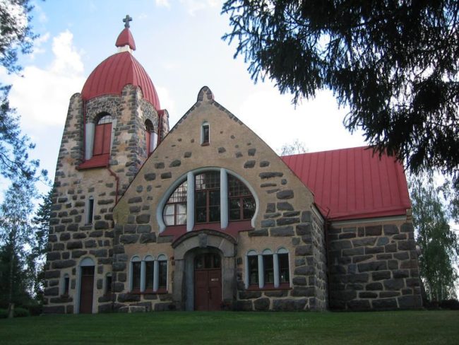 art nouveau church