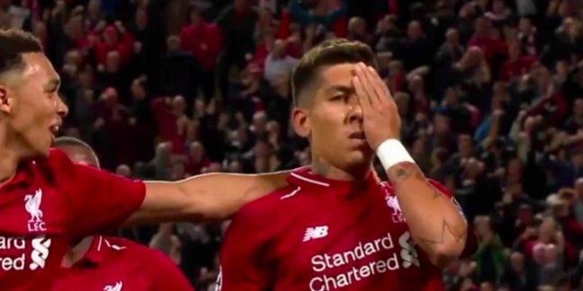 Firmino one eye
